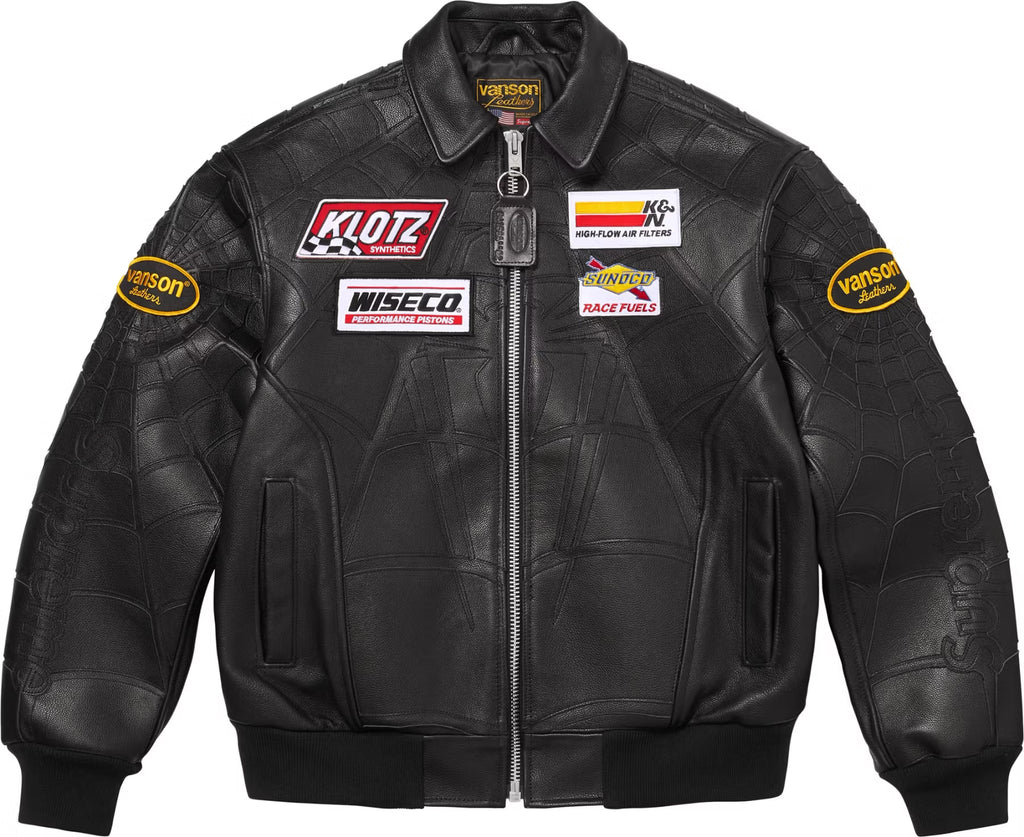 Supreme Vanson Spider Man Jacket