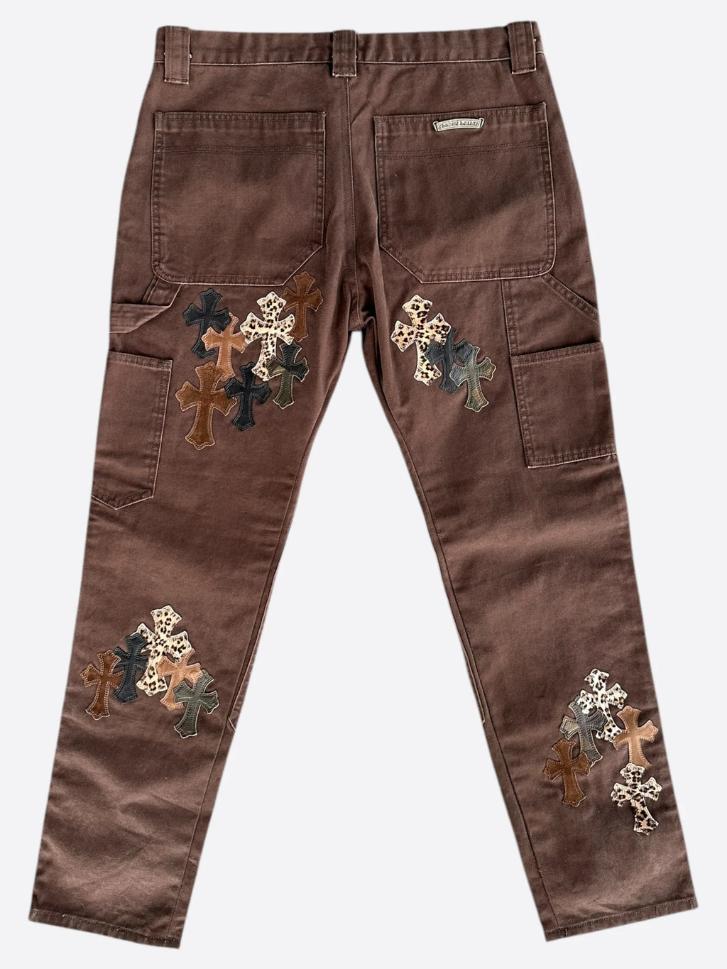 Brown Cross Patch Carpenter Jeans