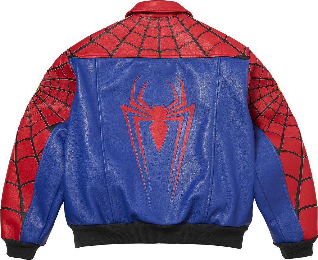 Supreme Vanson Spider Man Jacket