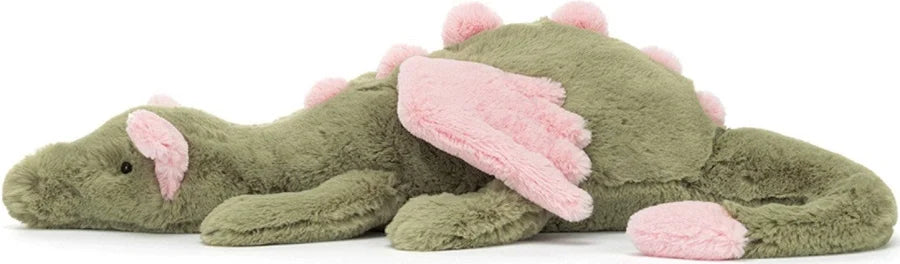 Cute Plush Dragon with Soft Velvet Skin